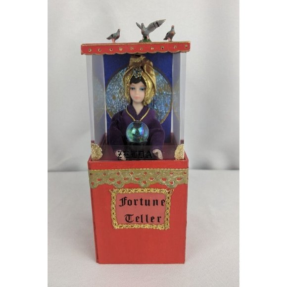 Toys Dollhouse Miniature 112 Scale Zelda Fortune Teller Machine